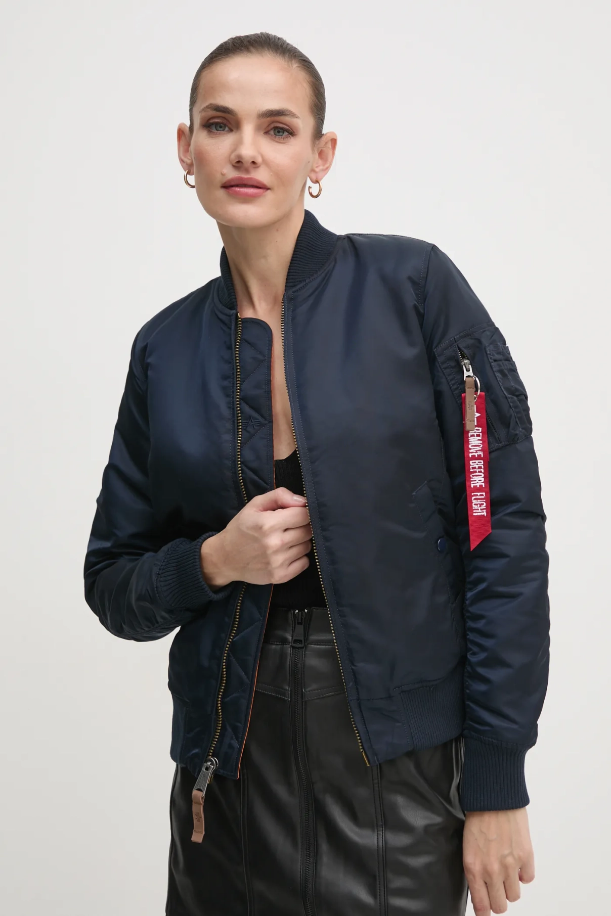

Куртка-бомбер MA-1 VF 59 Alpha Industries, темно-синий