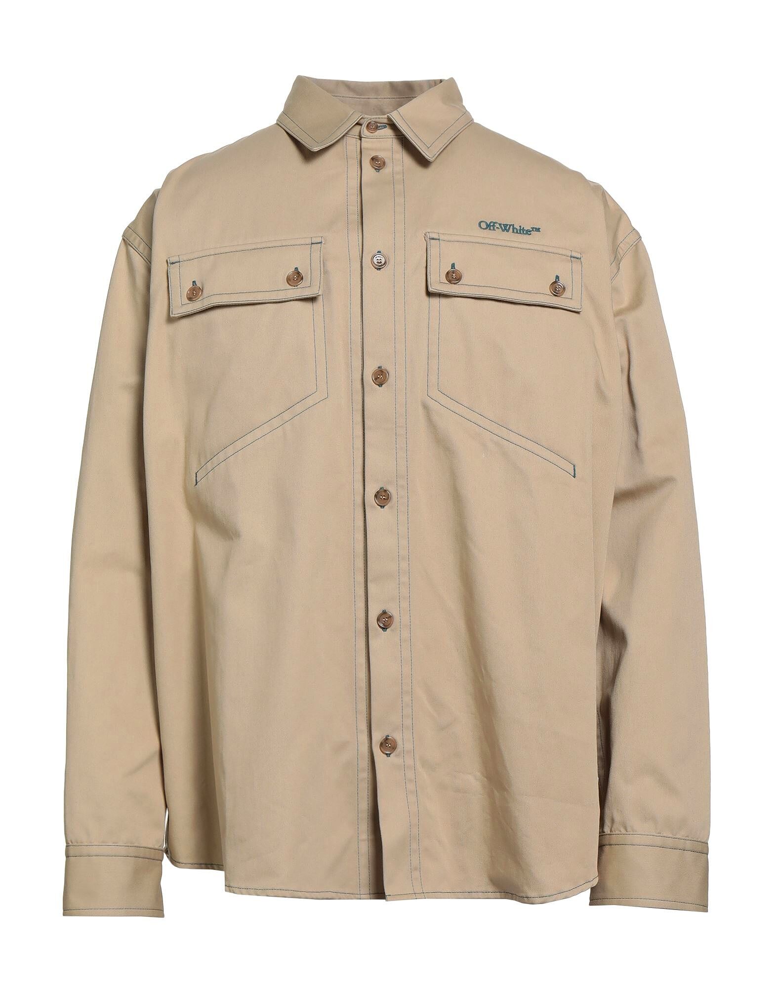 

Рубашка Off, бежевый