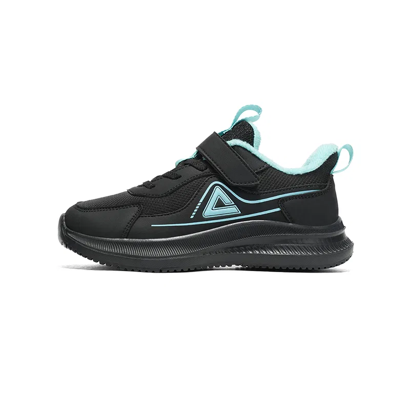 Детские беговые кроссовки с амортизацией PEAK Black/Blue