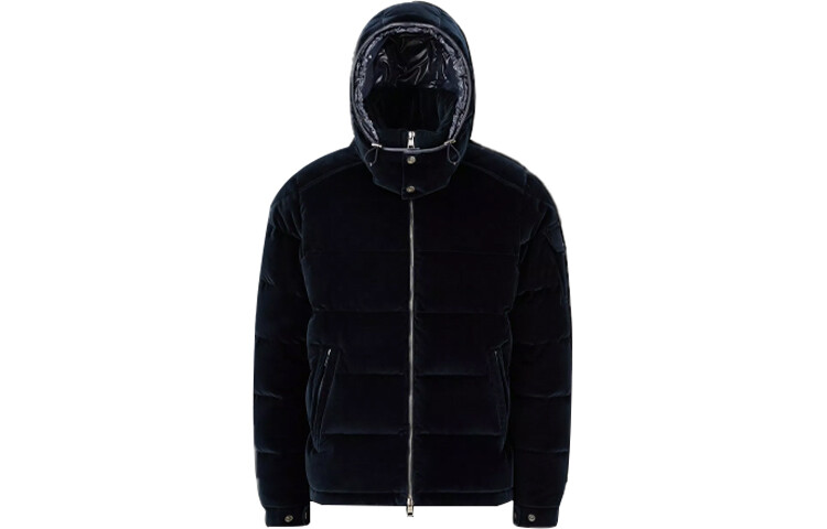 

Пуховик мужской темно-синий Moncler