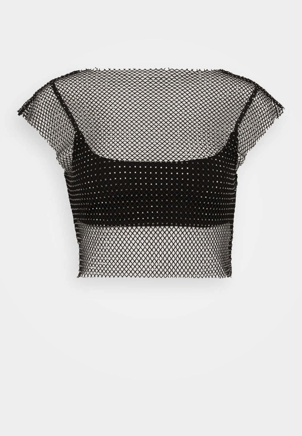 

Топ CALYTRIX SPARKLE AllSaints, черный