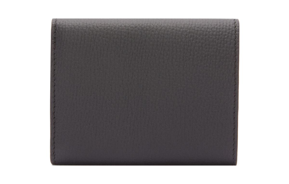 LOEWE Женский бумажник из галантерейной кожи черный — фото 3