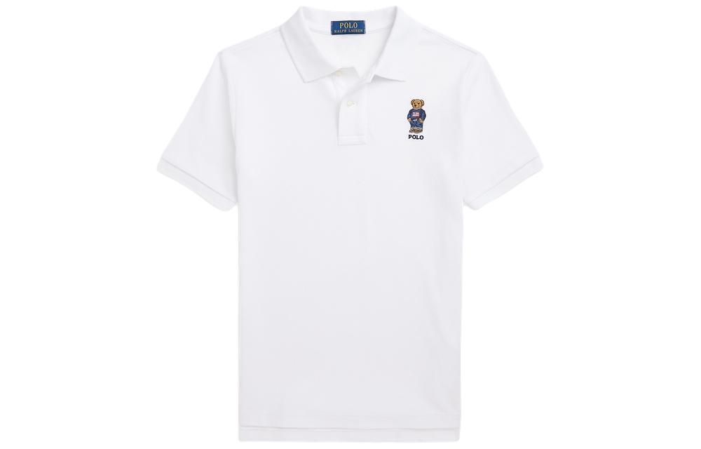 Polo Ralph Lauren Футболка SS24 белая детская — фото 3