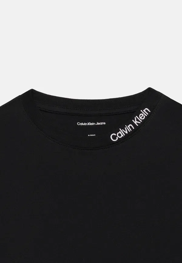 Футболка Calvin Klein Jeans Logo basic t-shirt, черный — фото 3