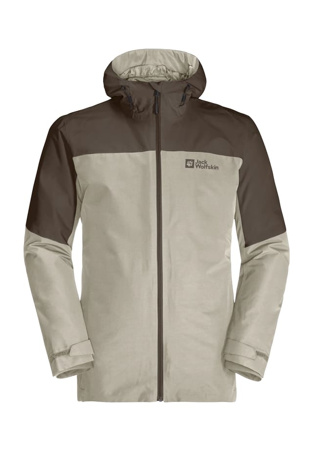 

Двойная куртка "glaabach 3in1" регулируемый капюшон Jack Wolfskin, цвет a0029 seal