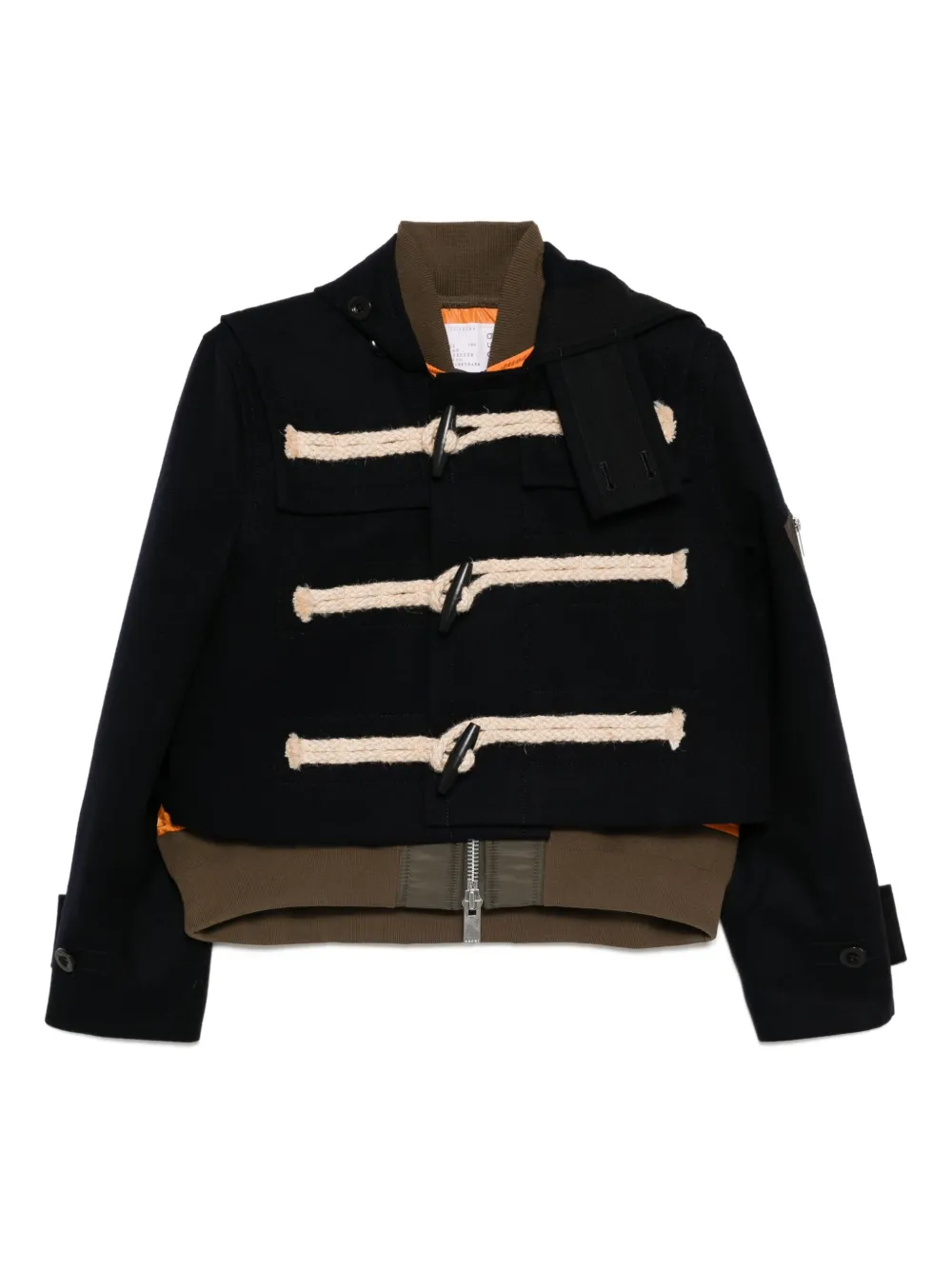 

Шерстяная куртка SACAI, синий