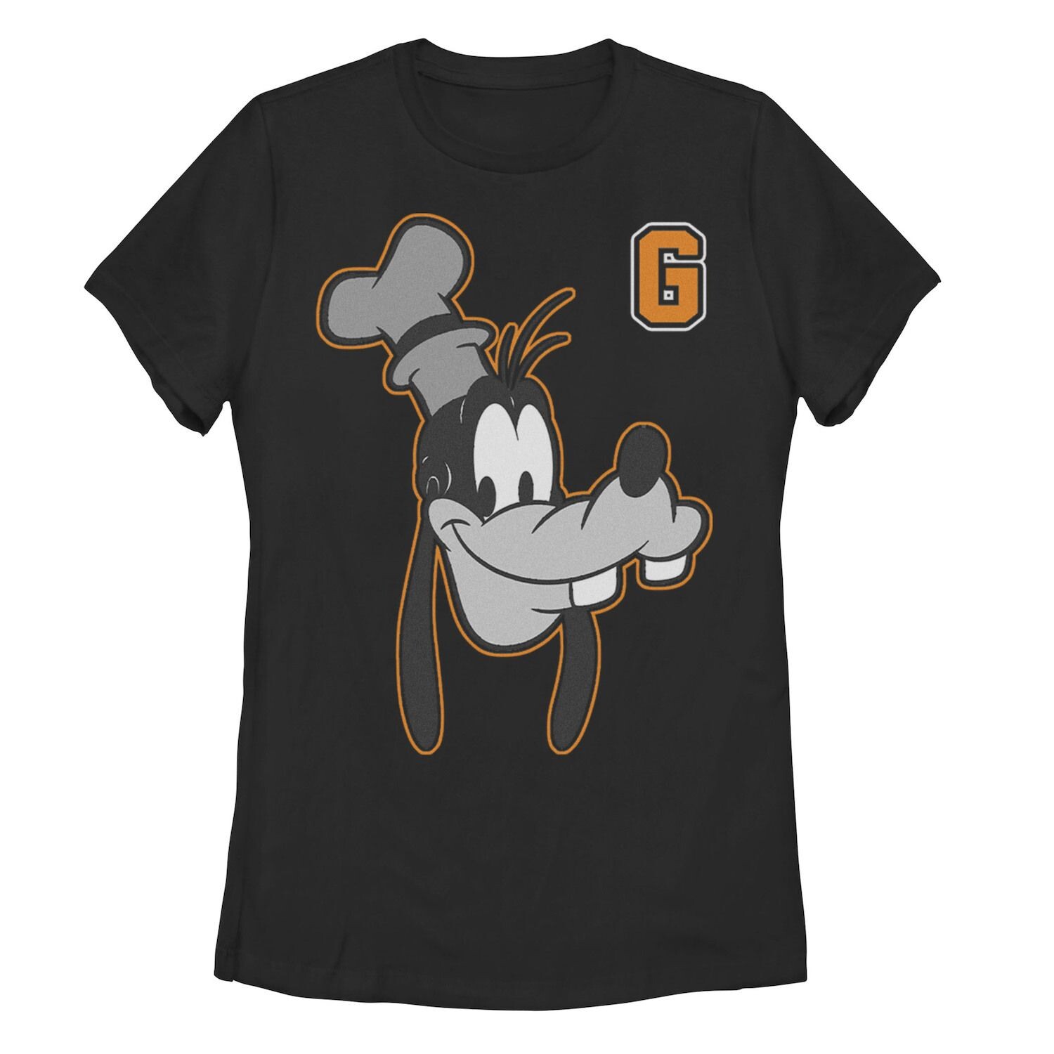 

Футболка Disney's Goofy Juniors с графическим рисунком университетской буквы Licensed Character