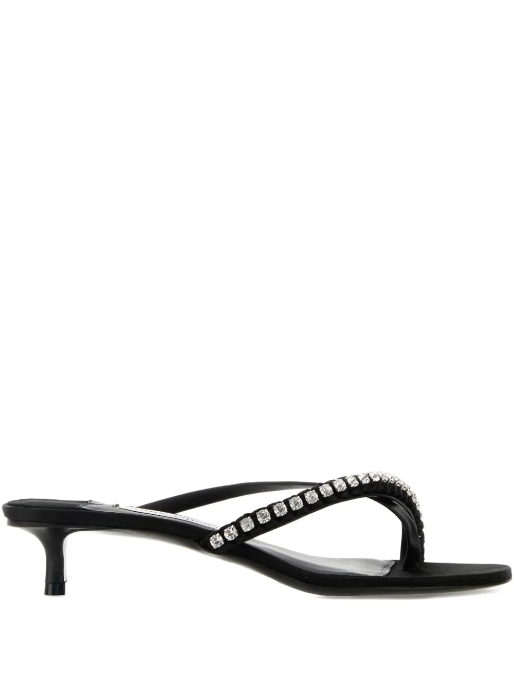 Декорированные сандалии JIMMY CHOO, черный