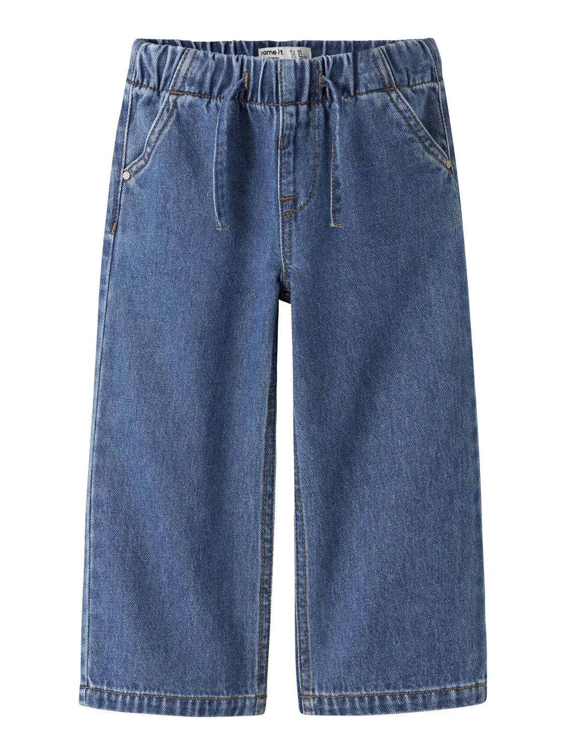 Джинсы свободного кроя Name it, medium blue denim
