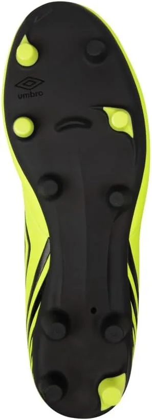 Футбольные бутсы Umbro Men's Classico 13 Fg, желтый/черный — фото 3