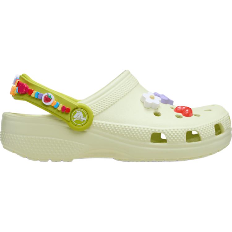 Crocs Скользоустойчивые амортизирующие низкие детские ботинки Green Infant And Toddler — фото 3