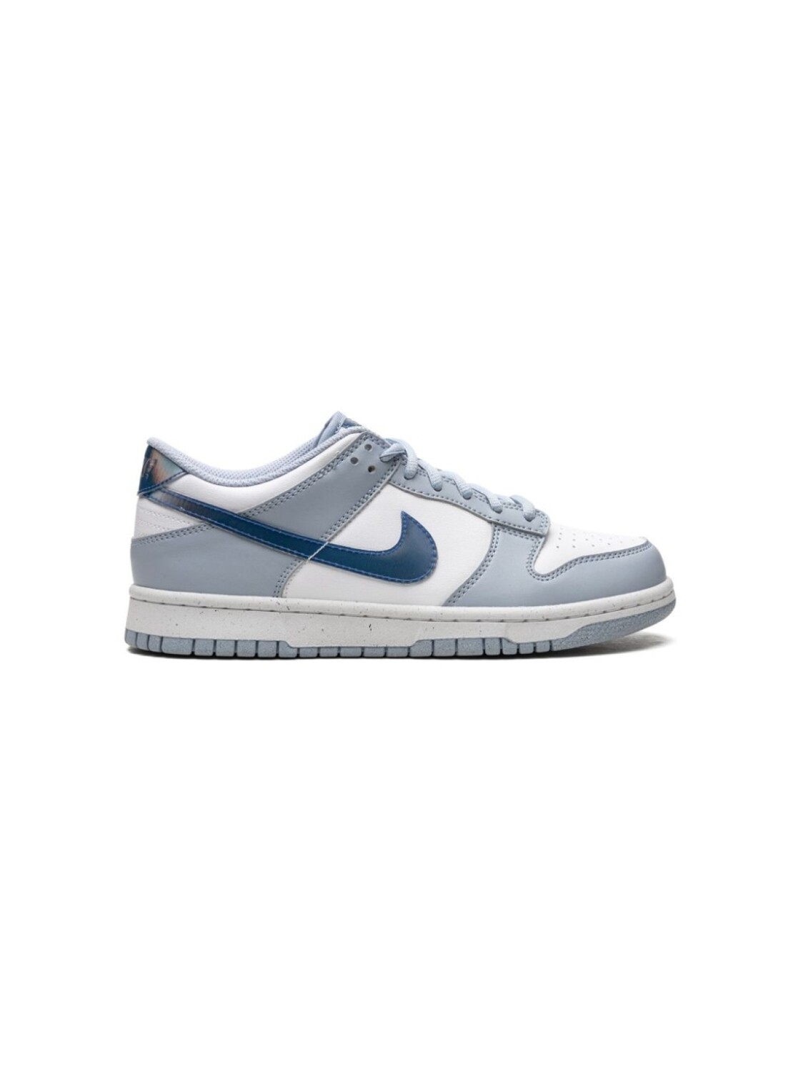 Nike Kids кроссовки Dunk Low GS Blue Iridescent, синий — фото 2
