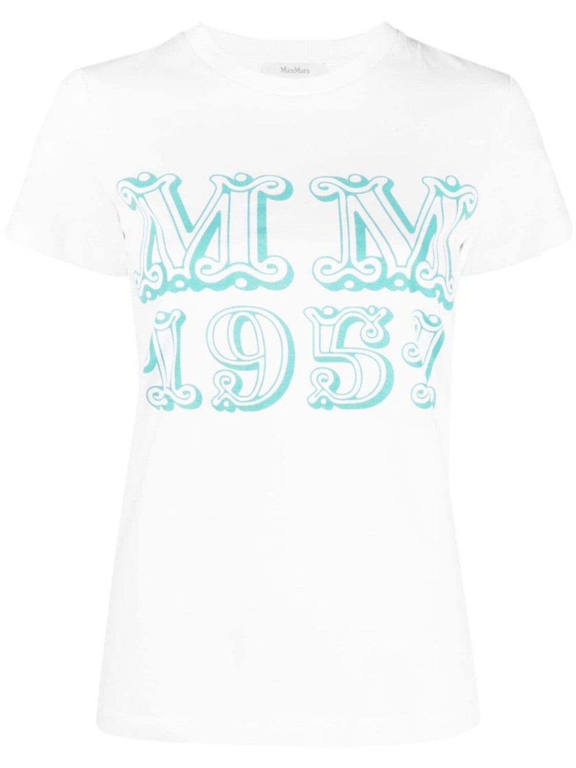

Max Mara футболка с графичным принтом, белый