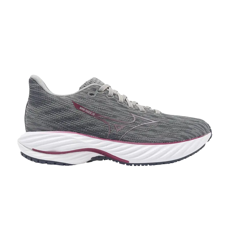 

Кроссовки Wmns Wave Rider 28, цвет Ultimate Grey Cosmo Chrome