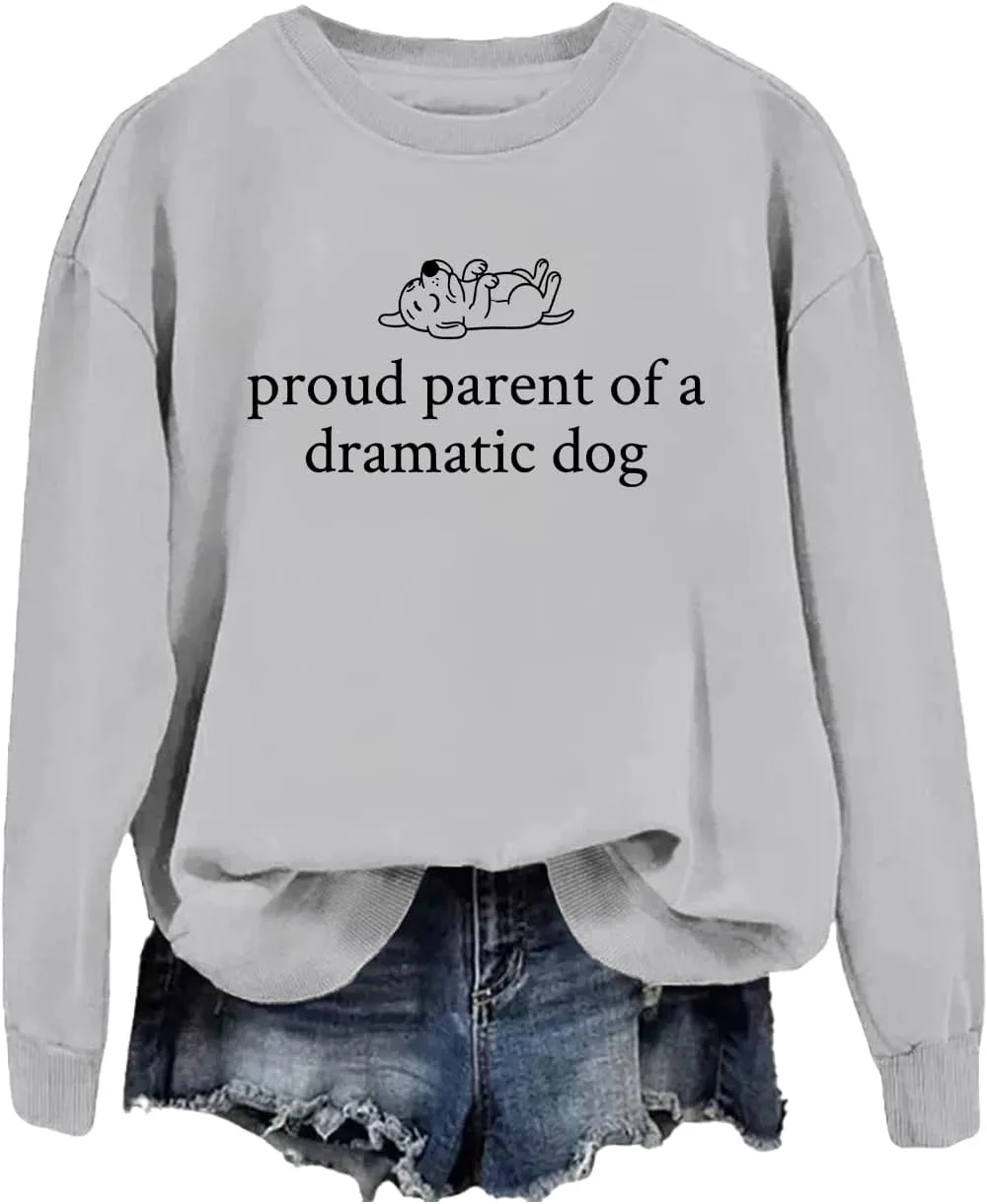

Свитшот Proud Parent Of A Dramatic Dog JWVEL