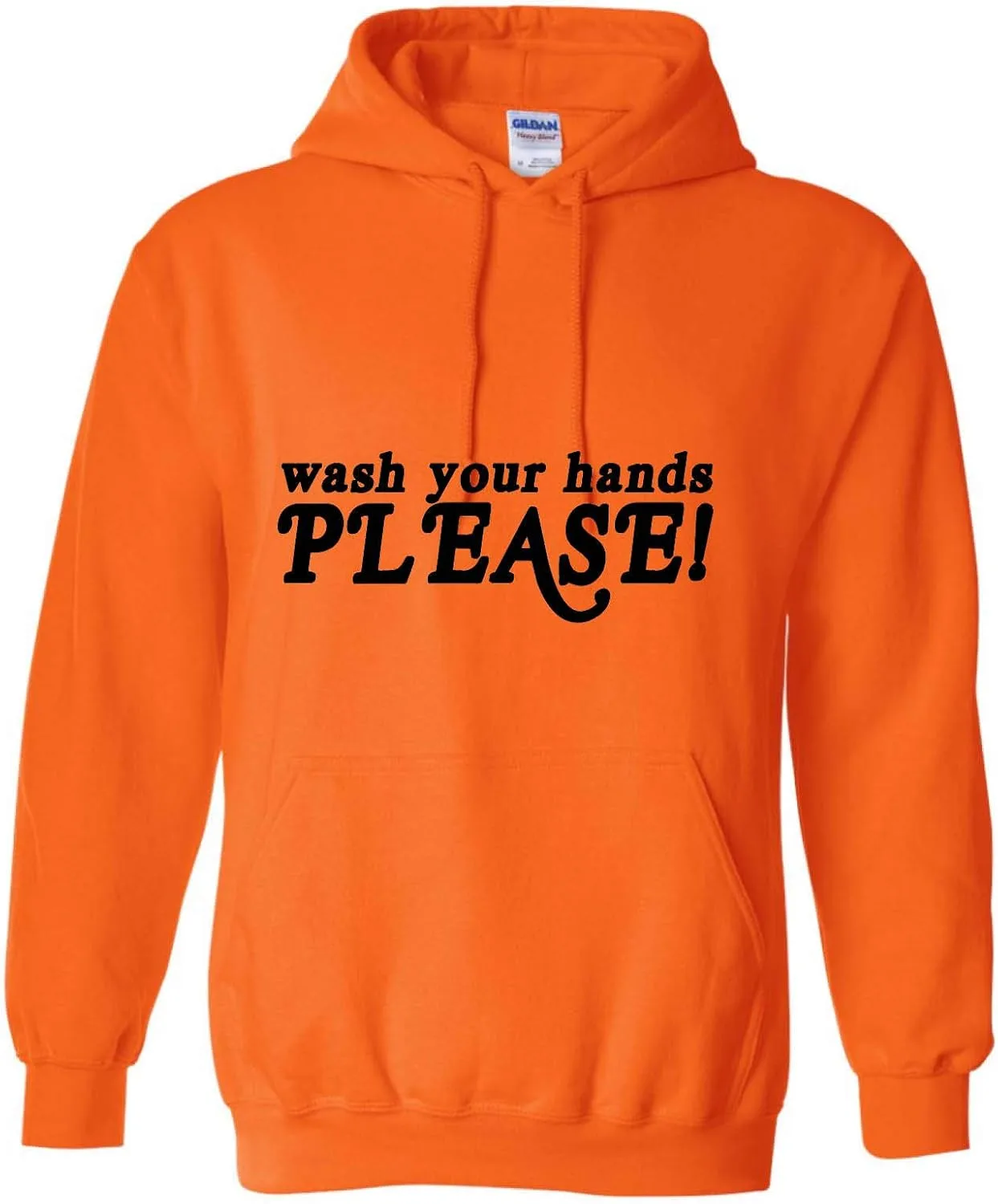 

Толстовка с капюшоном Adult Hoodie Wash Your Hands Please ALLNTRENDS