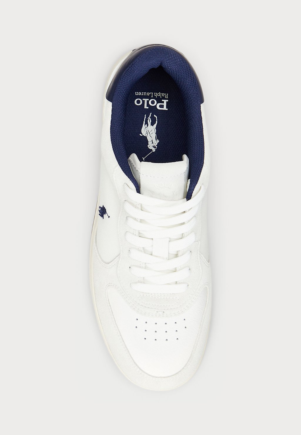 Кроссовки MASTERS COURT SUEDE PANELED SNEAKERUNISEX Polo Ralph Lauren, белый — фото 4