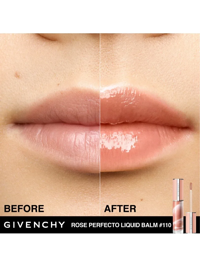 Блеск для губ Жидкий аромат Rose Perfect Givenchy Beauty, Milky Nude — фото 4
