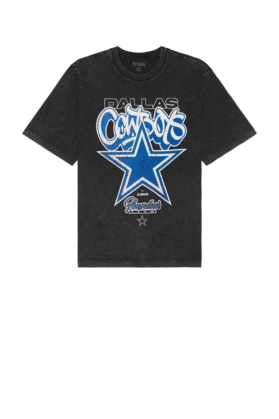 

Футболка с граффити cowboys The Wild Collective, черный