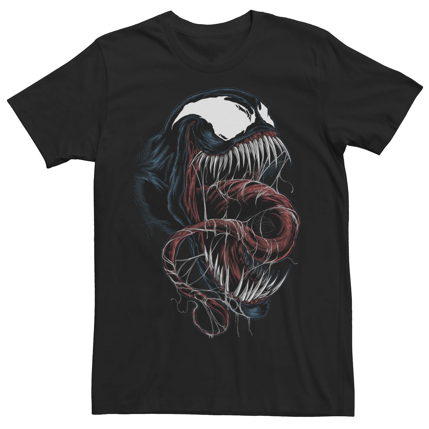 

Мужская футболка Marvel Venom Head Shot Licensed Character, черный