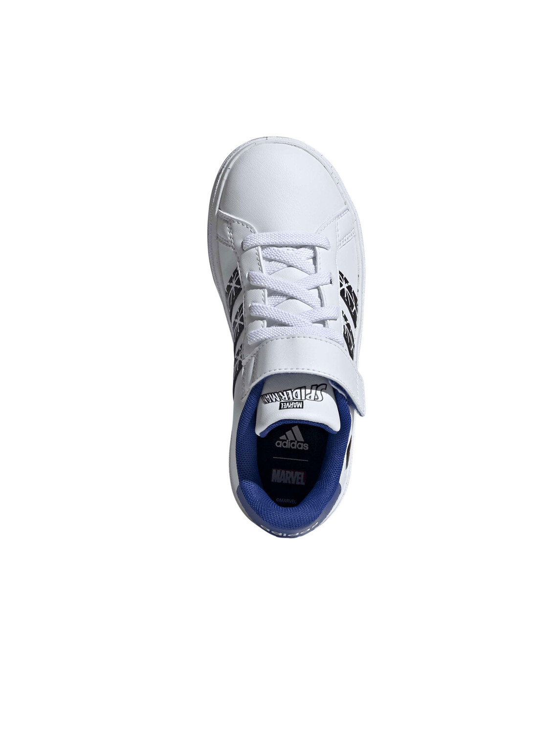 Кроссовки marvel's spider-man grand court kids Adidas, белый — фото 3