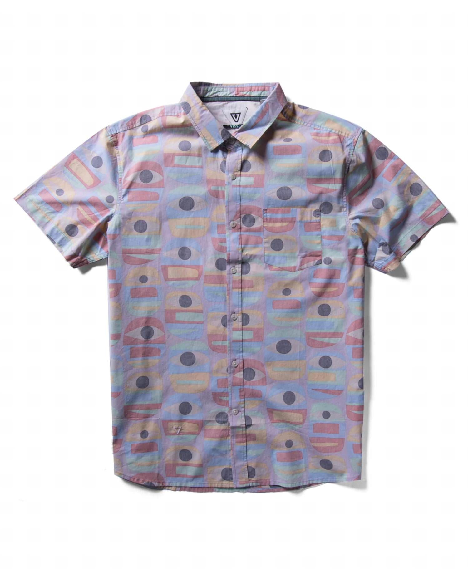 

Эко-рубашка Minds Eye цвета пыльной розы VISSLA, цвет dusty rose
