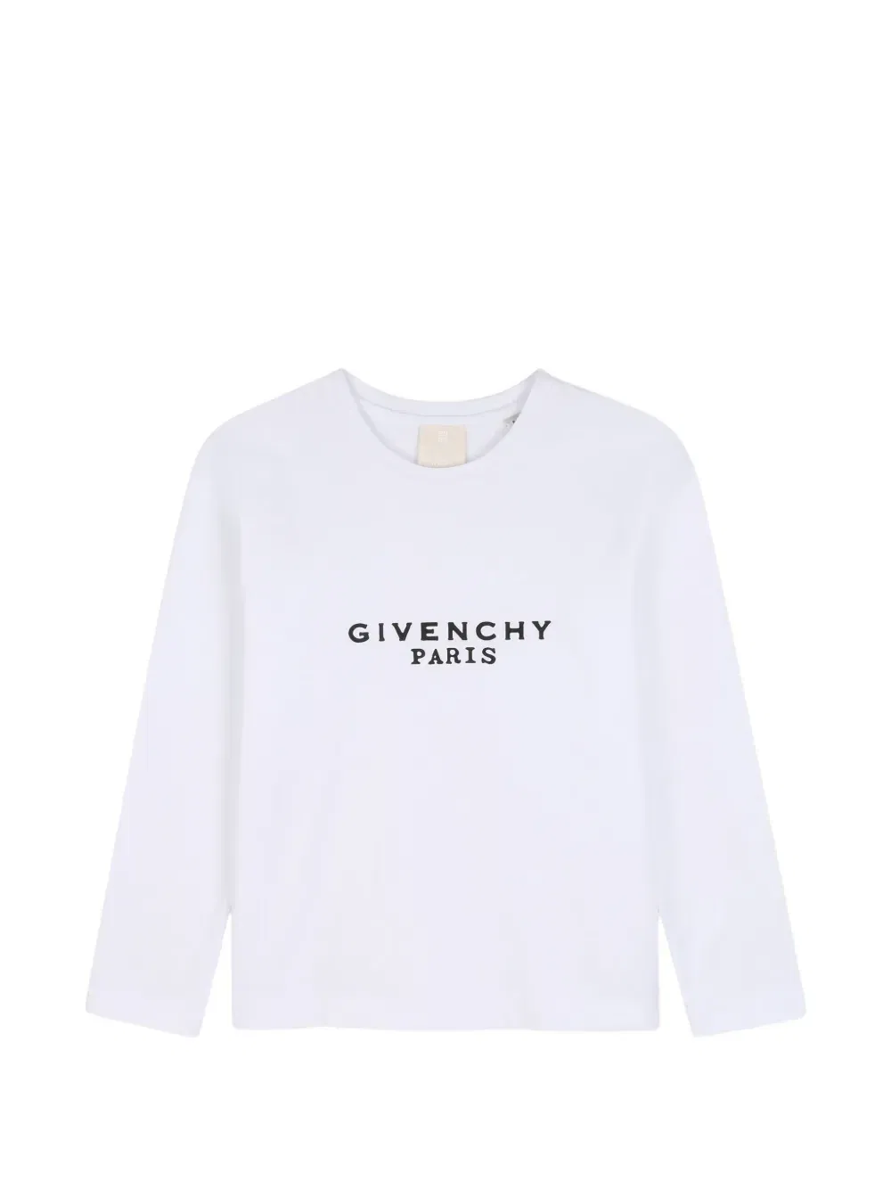 Футболка с длинными рукавами с логотипом Givenchy Kids, белый
