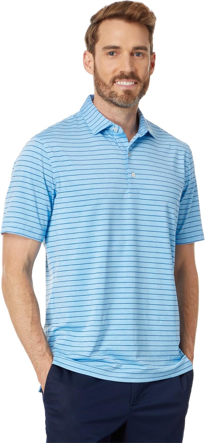 

Поло johnnie-O Newton Performance Polo, цвет Maliblu/Lake