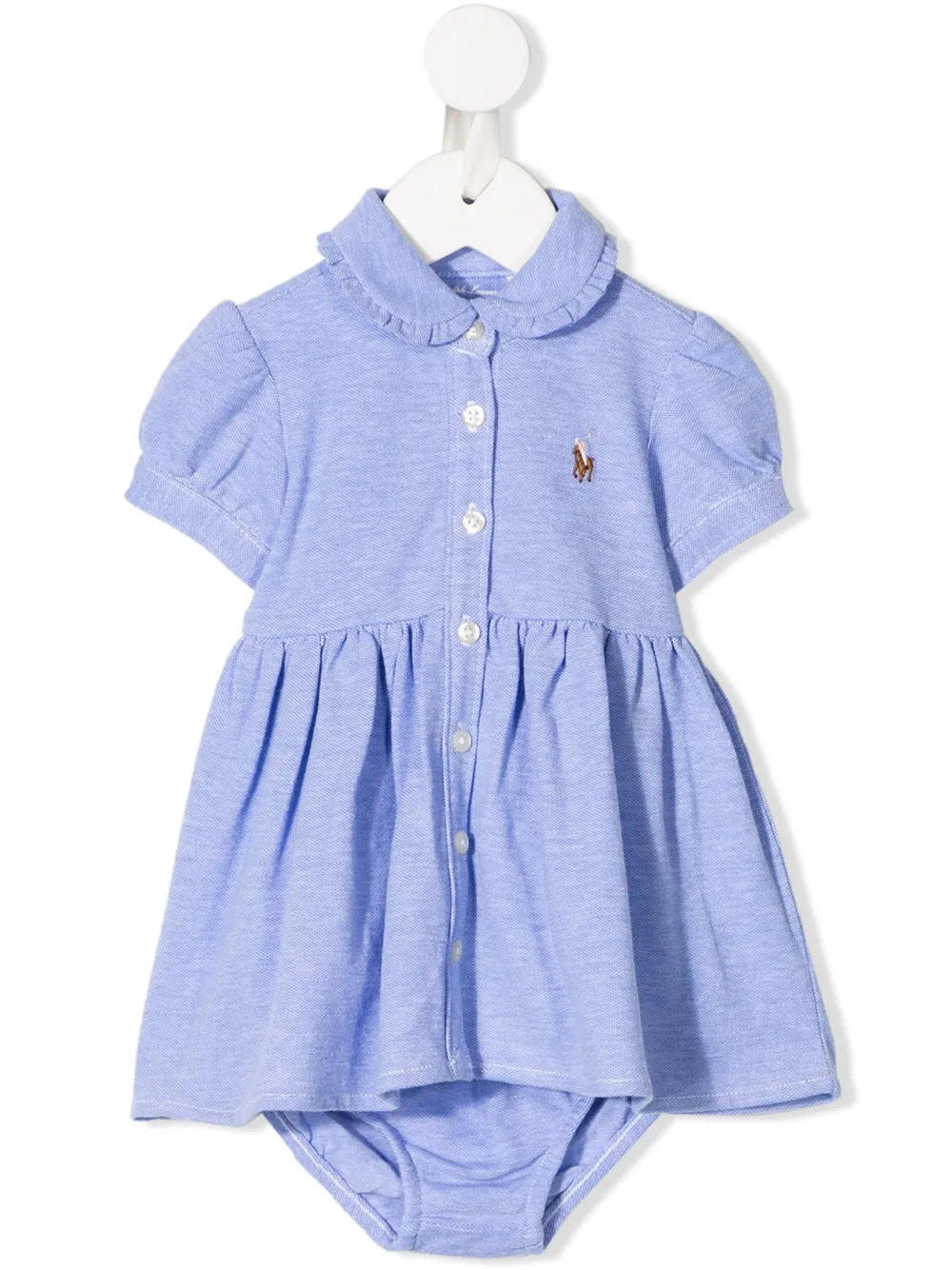 

Комплект Pony с вышивкой POLO RALPH LAUREN KIDS, синий