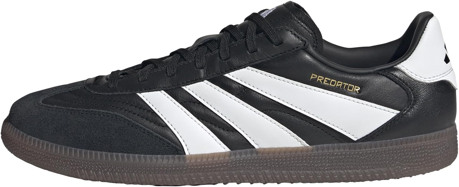 

Футбольные бутсы Adidas Унисекс Freestyle Indoor, белый/черный/золотой