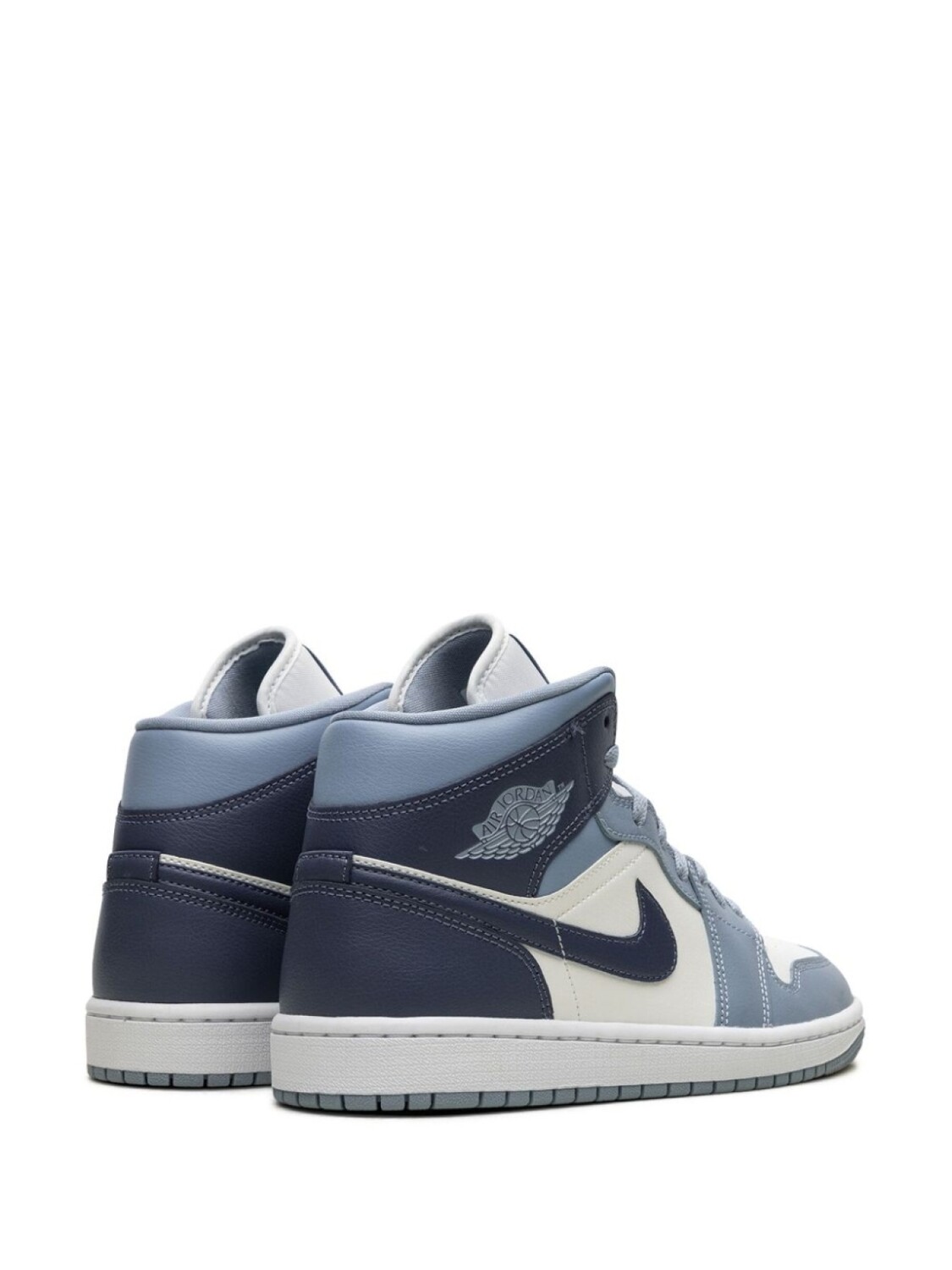 Кроссовки Air 1 Mid Two-Tone Blue Jordan, синий — фото 3