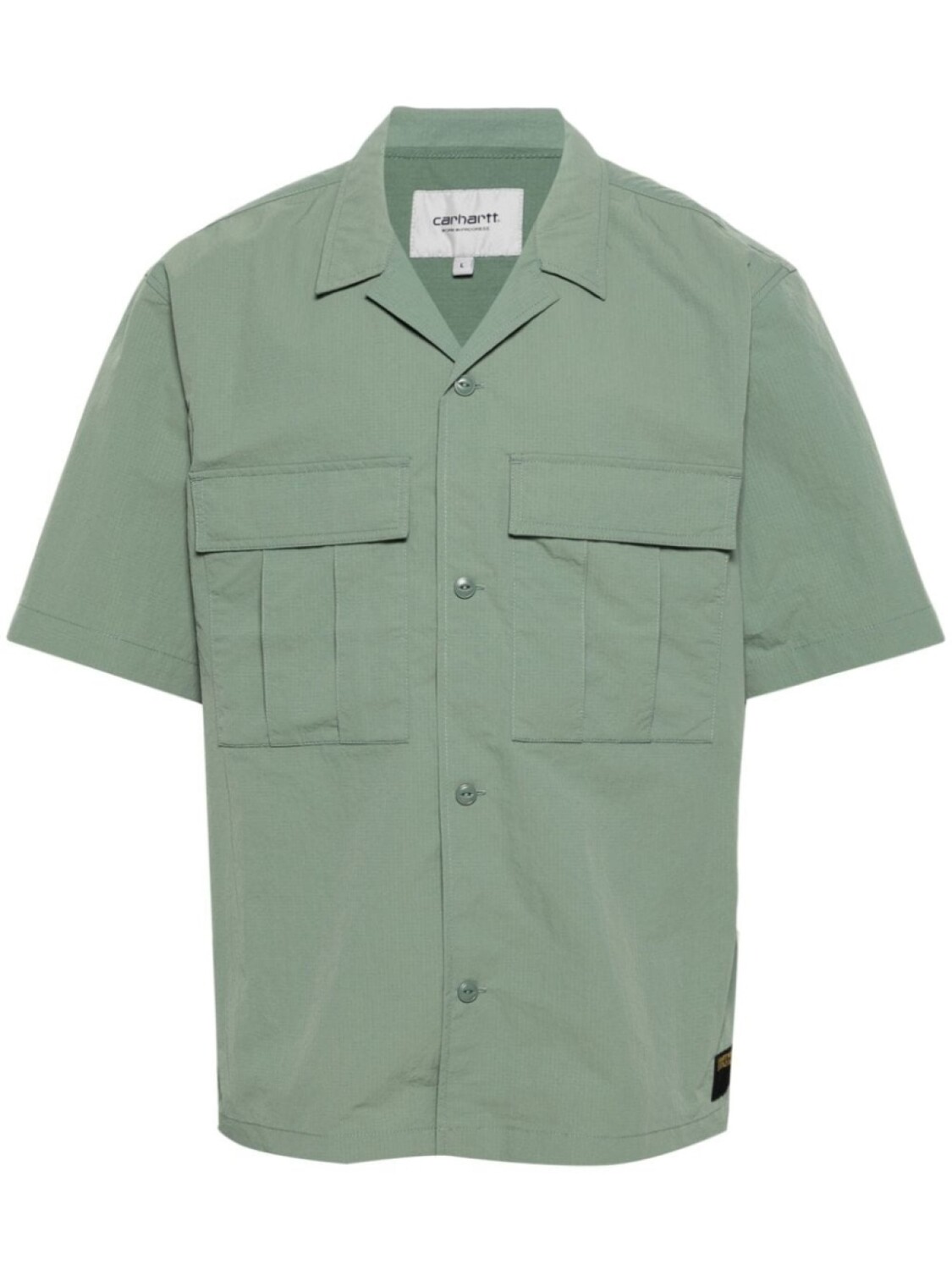 

Carhartt WIP рубашка Evers, зеленый