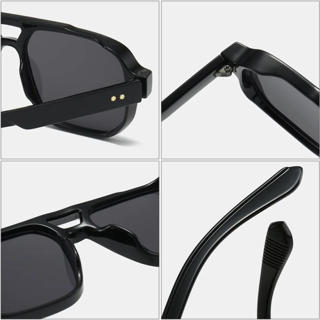 

Ретро женские солнцезащитные очки, модные, с прозрачными линзами с градиентом «океан», защита от УФ-излучения UV400. Мужские солнцезащитные очки HHZZYVY, Brown Brown