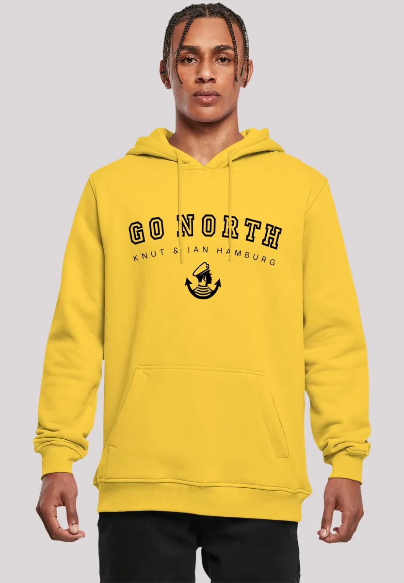 

Толстовка F4NT4STIC "Go North", принт, цвет Ta X I Yellow