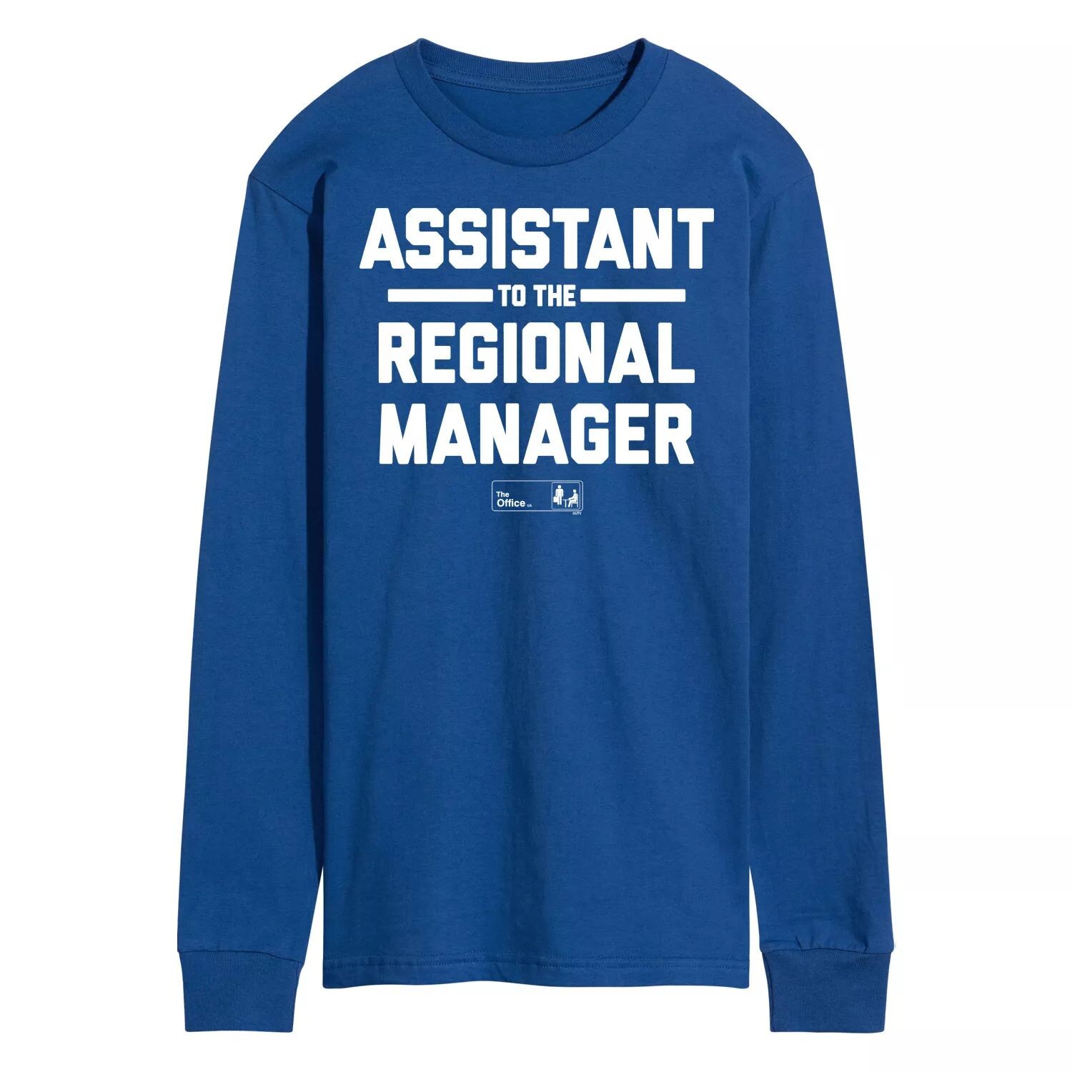 

Мужская футболка с длинными рукавами The Office Assistant Regional Mgr Licensed Character