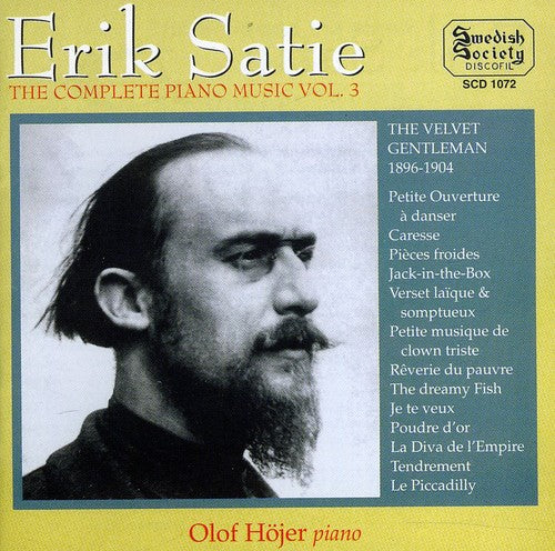 

CD диск Satie / Hojer: Complete Piano Music 3