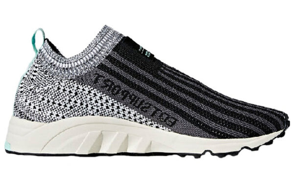 Кроссовки eqt support sock primeknit hk Adidas, черный — фото 2