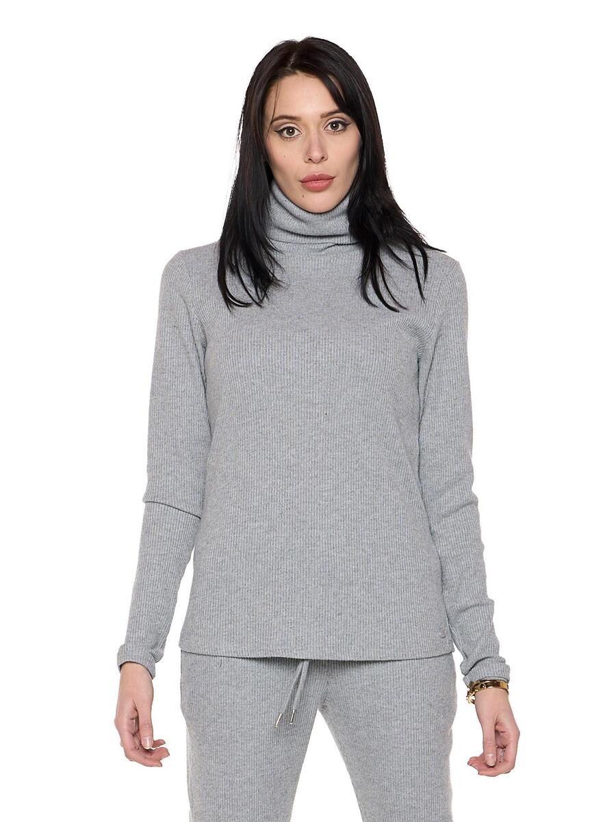 

LEONE 1947 APPAREL Женская футболка в рубчик Pearl