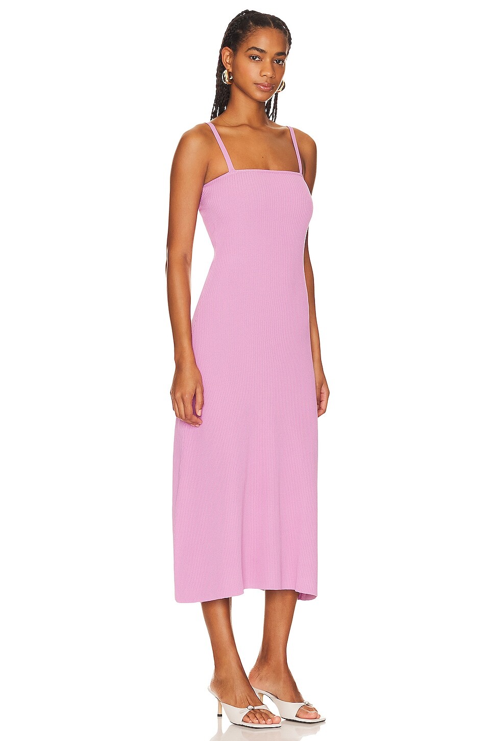 

Платье миди MINKPINK Lovita Knit, фиолетовый