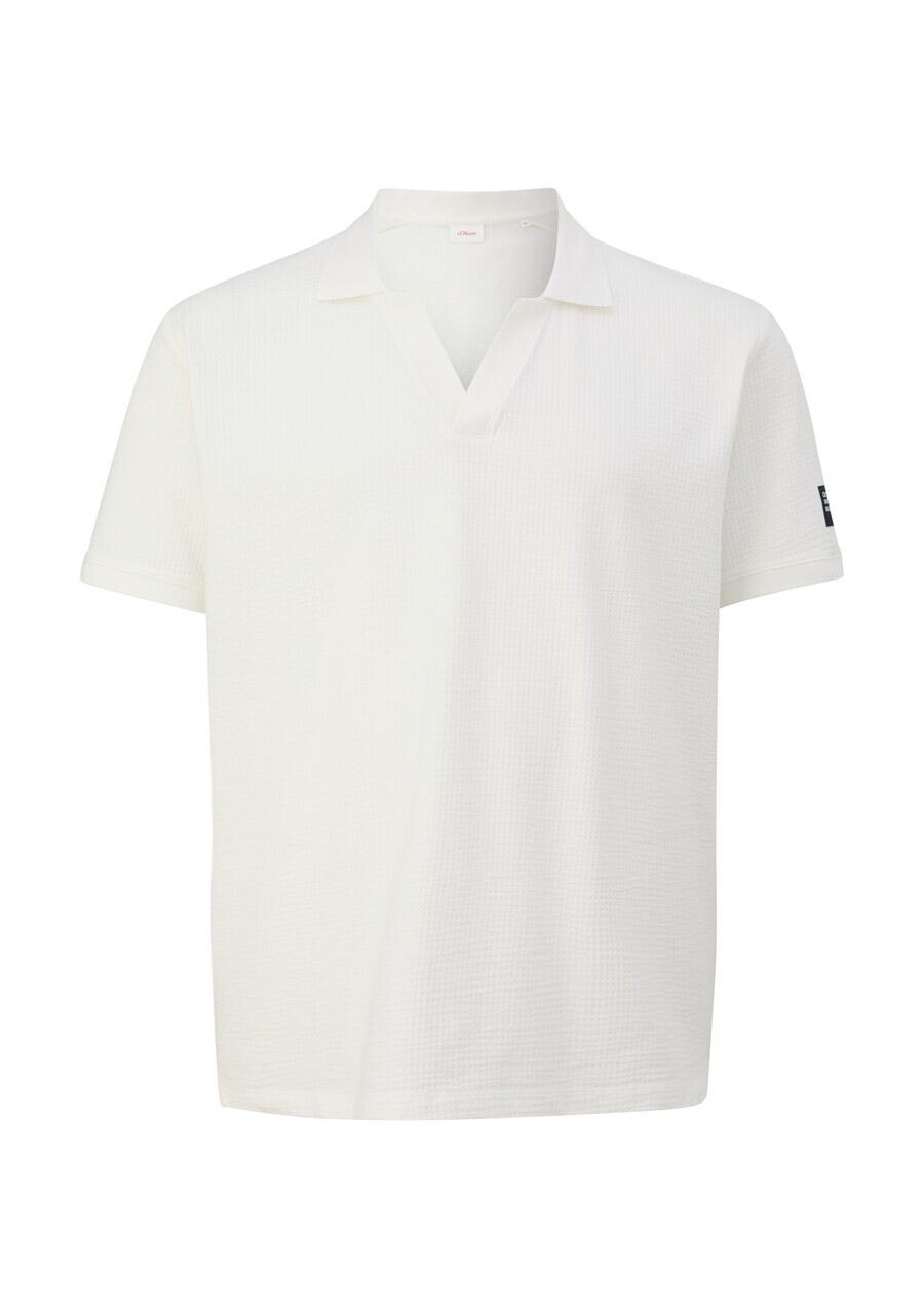 

Рубашка поло s.Oliver Red Label Big & Tall Shirt, натуральный белый