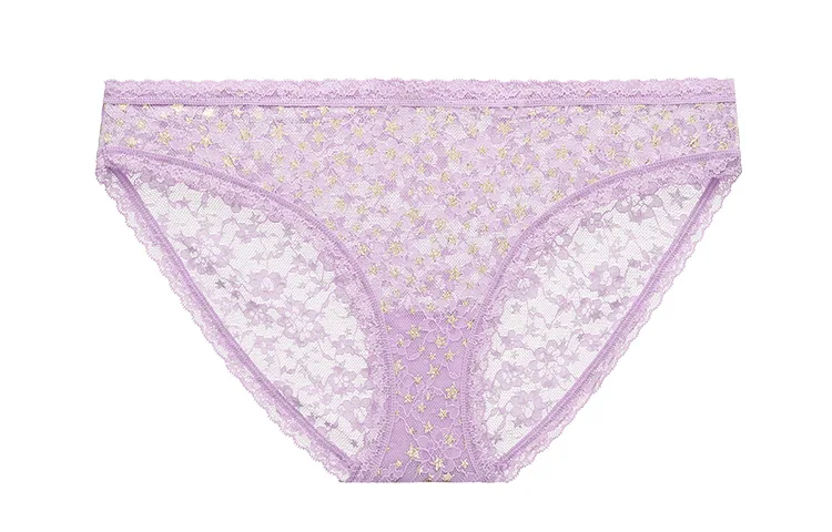 Victoria's Secret Женские трусы 1 Pack Taro Purple