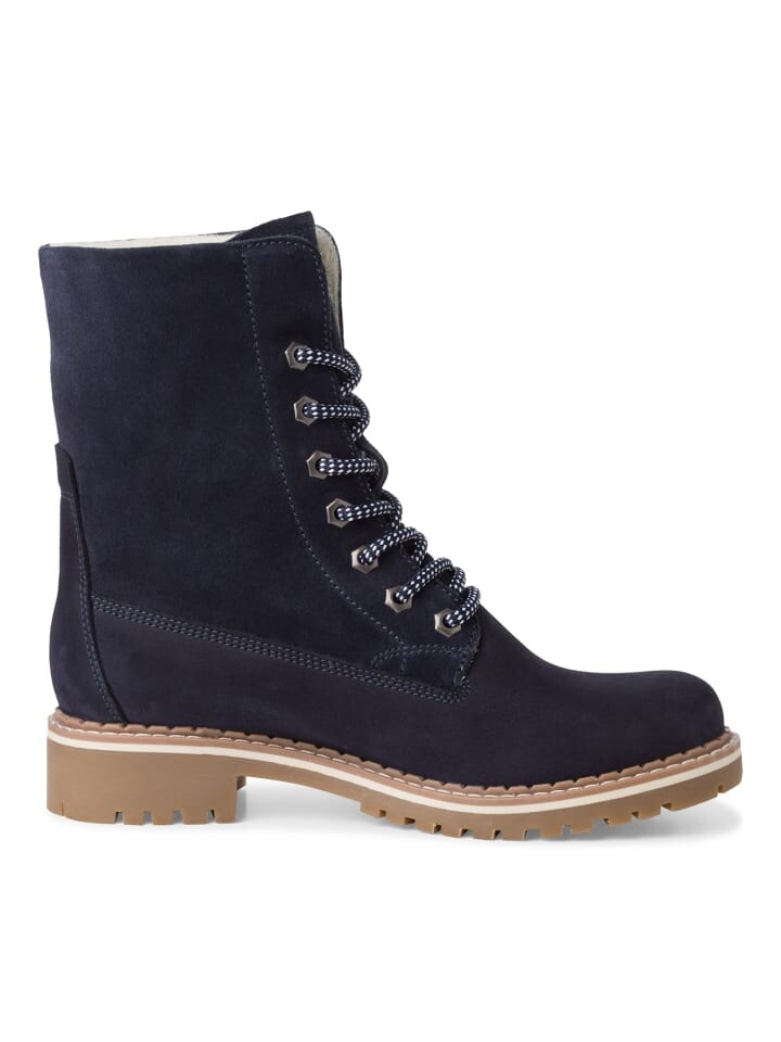 Ботильоны Tamaris Stiefelette Schnürstiefelette, синий — фото 3
