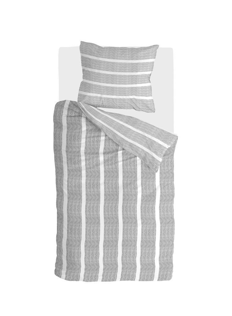 

Постельное белье Walra Stripe Along, 100% хлопок, 135х200, антрацит