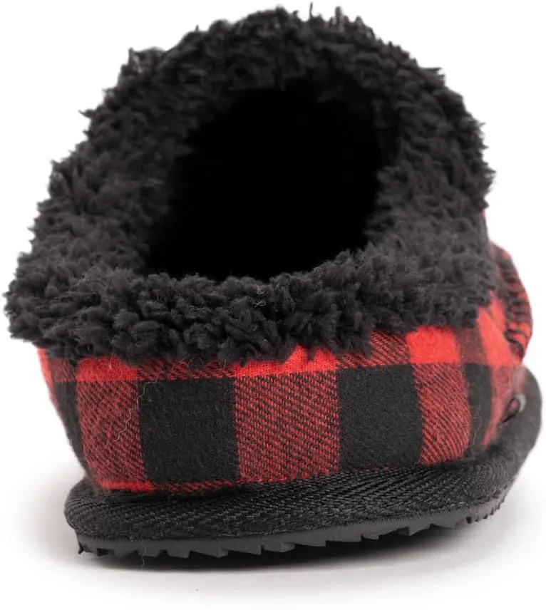 МУК ЛАКС мужские сапоги Pieced Scuff MUK LUKS, красный/черный — фото 3