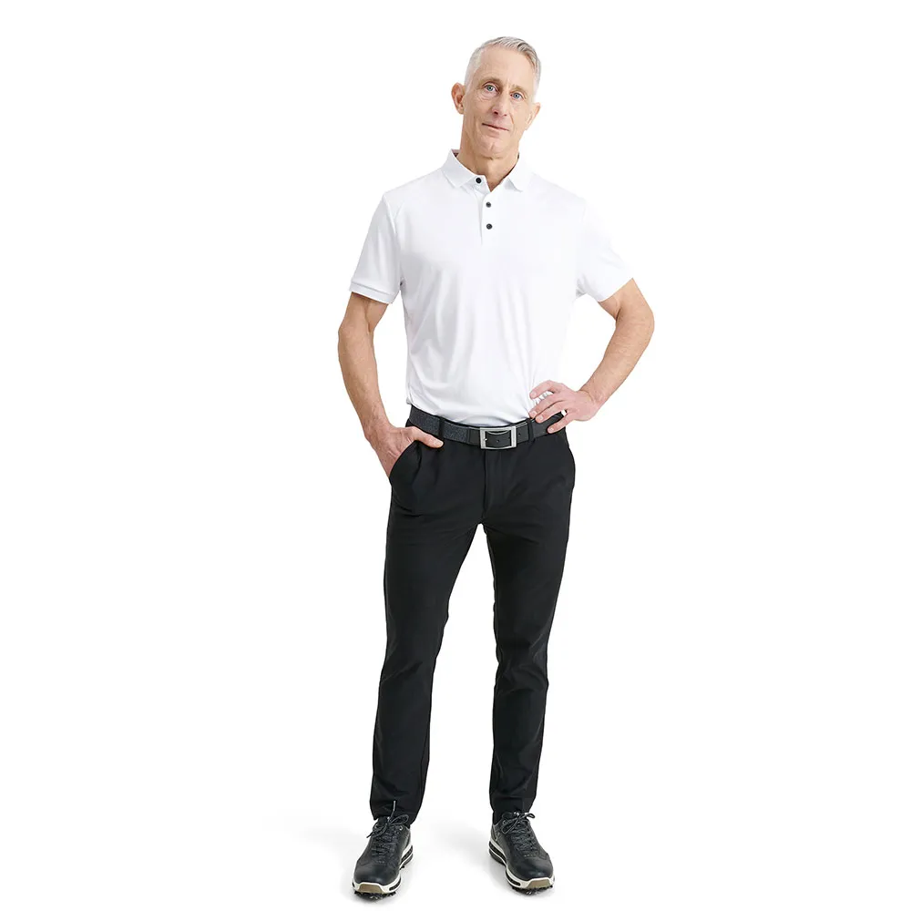 

Поло с коротким рукавом Abacus Golf Hammel Recycled, белый
