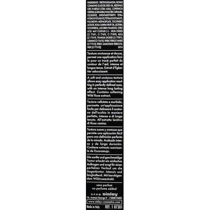 Подводка для глаз Sisley Phyto Khol Perfect с растушевкой и точилкой черная 1,5г — фото 3