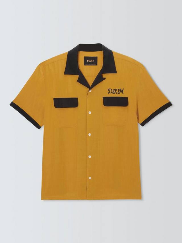 

Diablo Regular Fit боулинг рубашка Deus ex Machina, Golden Yellow