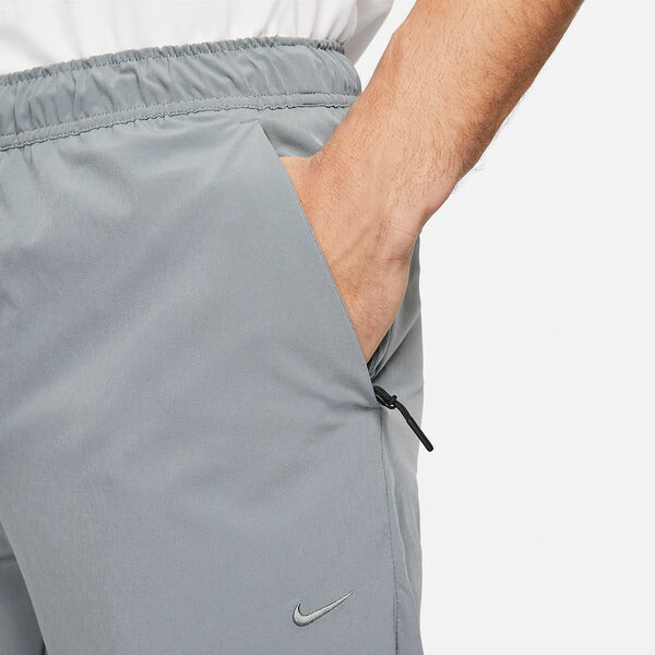 Брюки dri fit с застежкой-молнией на манжете универсальные брюки Nike, серый — фото 3