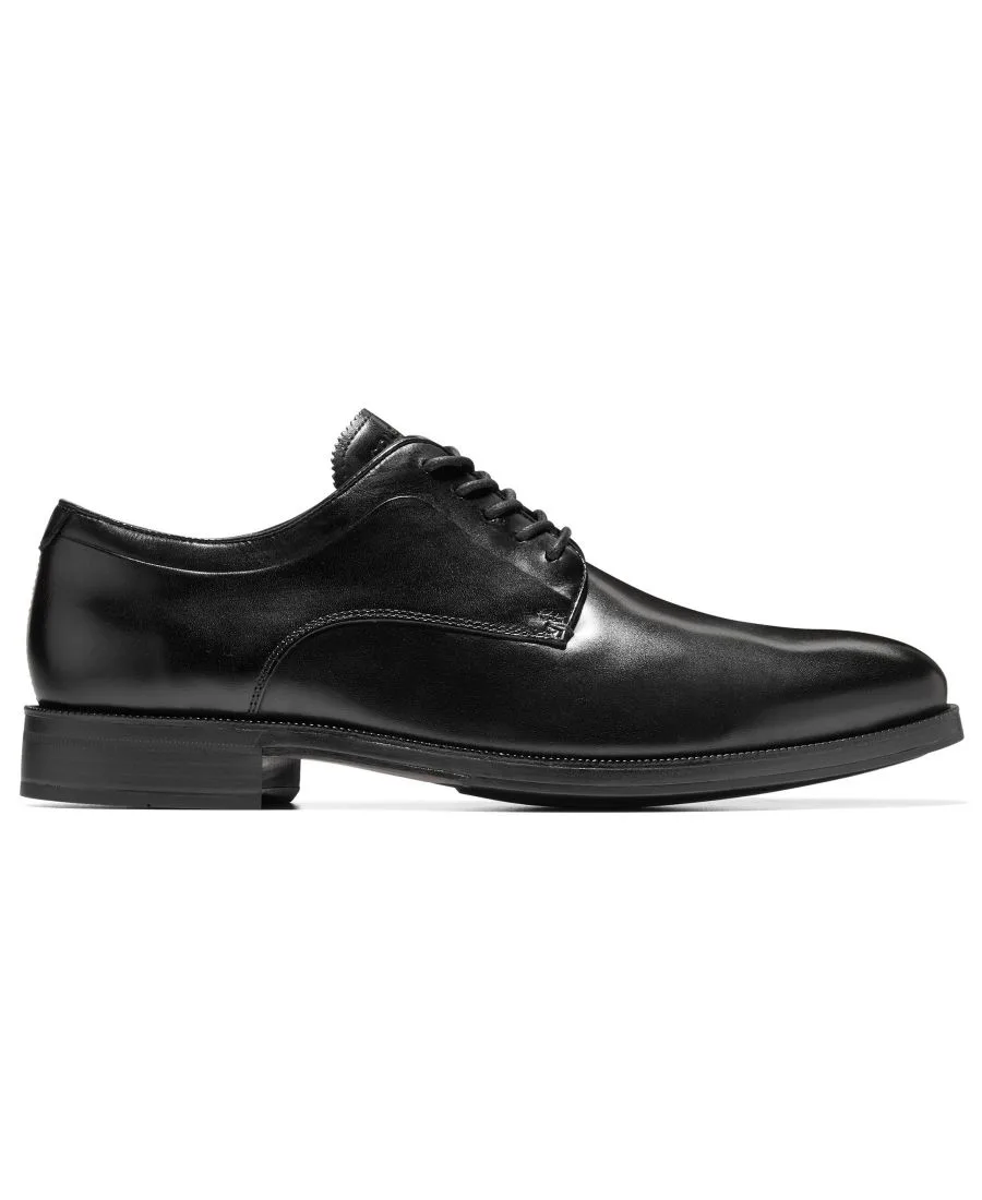 Мужские оксфордские туфли Dean Grand с закругленным носком Cole Haan, черный — фото 2