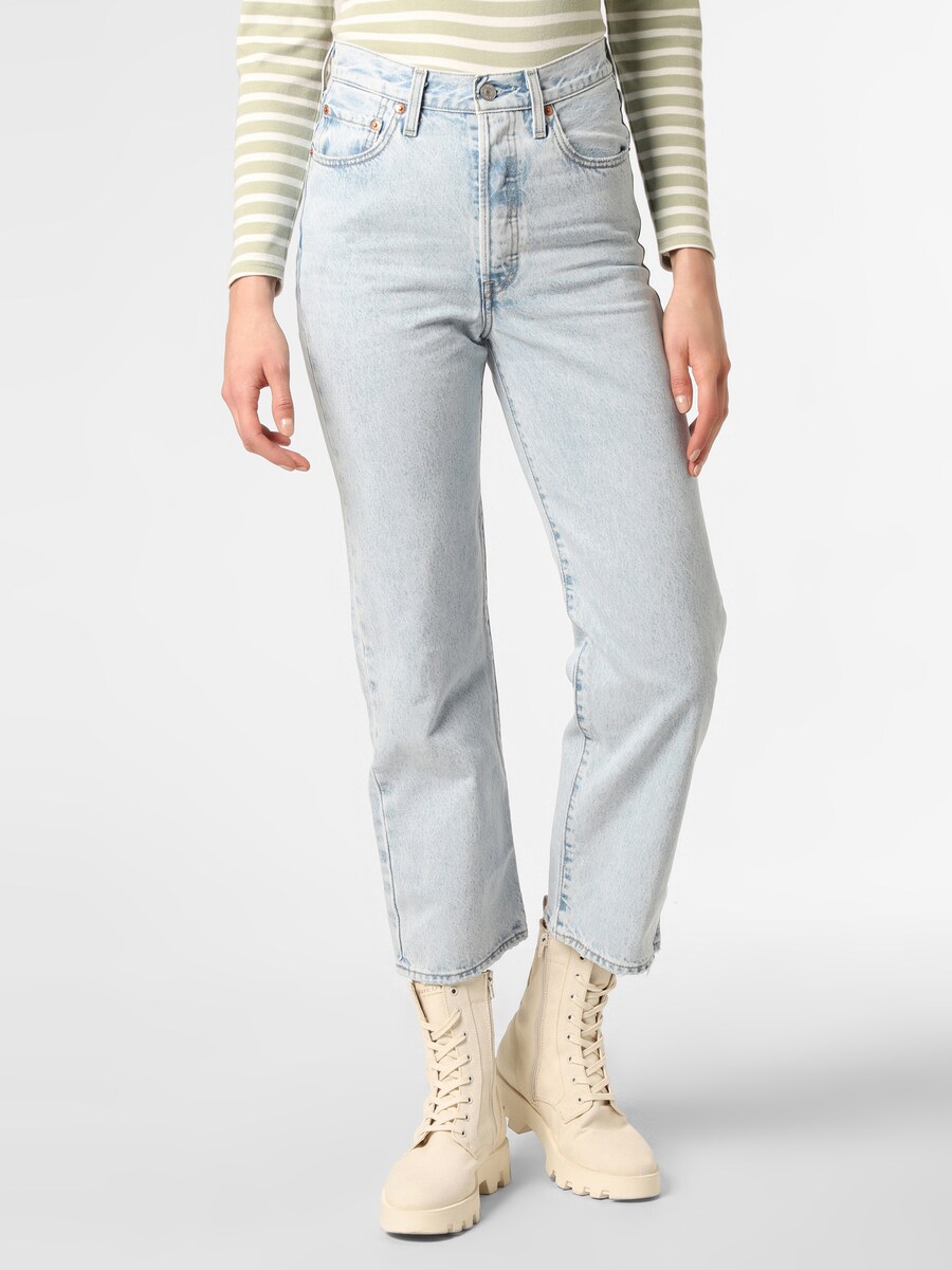 

Повседневные джинсы LEVI'S RIBCAGE STRAIGHT ANKLE, светло-синий